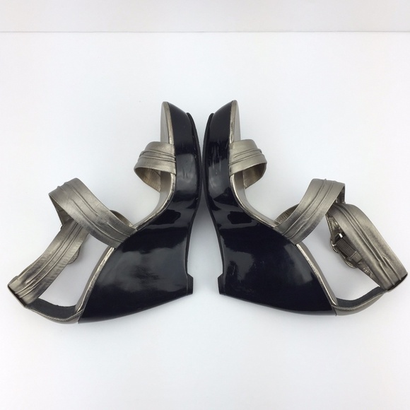 Aldo Platform Wedge Rose Gold Sz 8.5 - Picture 3 of 8